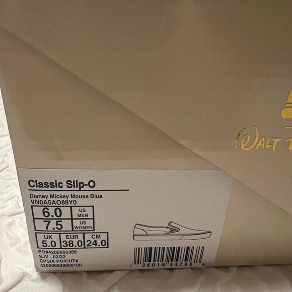 Disney 50th Anniversary Vans - Picture 3 of 3